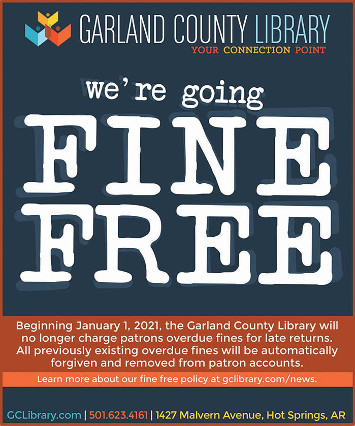 Garland County Library Goes Fine Free in 2021 The Springs Magazine